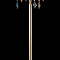 Торшер Crystal Lux MERCEDES PT1 GOLD/COLOR